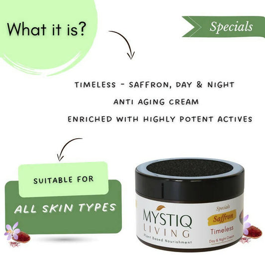 Mystiq Living Specials Timeless Saffron Anti Aging Cream