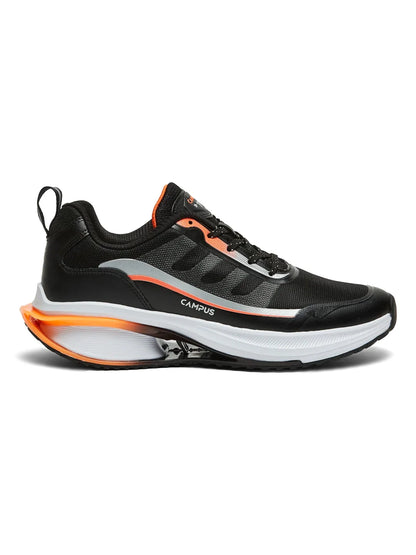 Campus RUSTIK Black Mens Running Shoes