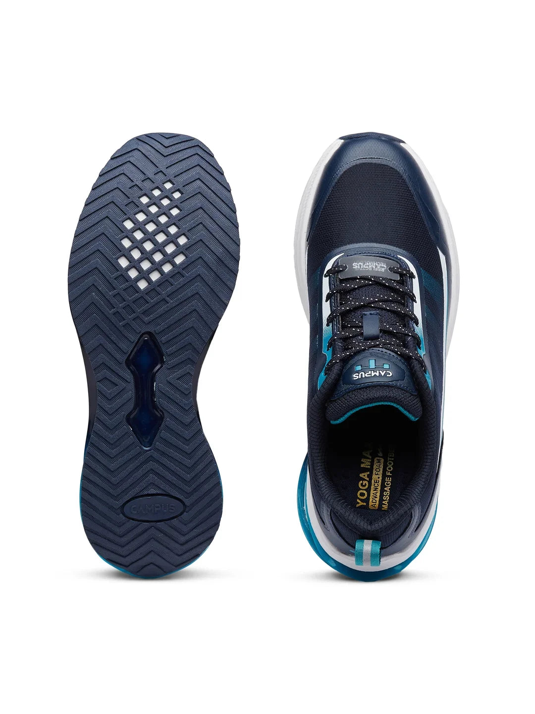 Campus RUSTIK Navy Mens Running Shoes
