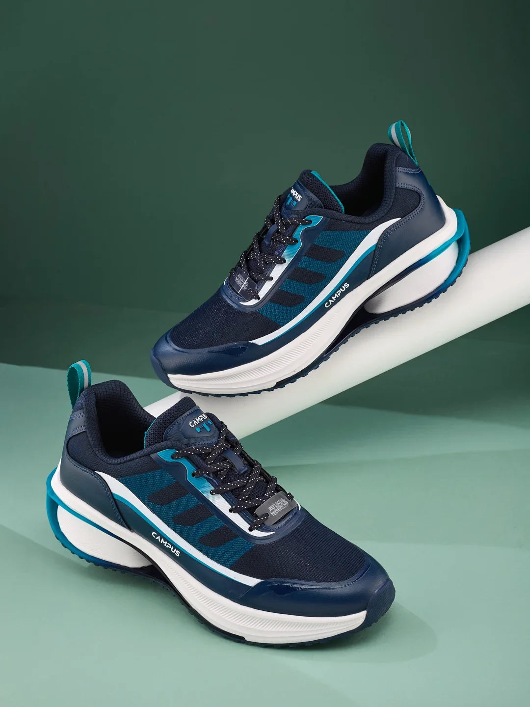 Campus RUSTIK Navy Mens Running Shoes