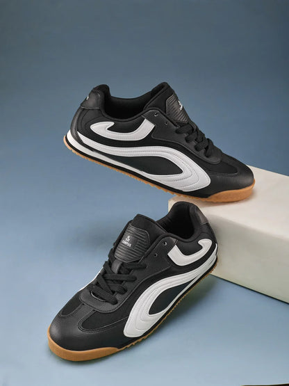 Campus RUSTLE Black Mens Sneakers