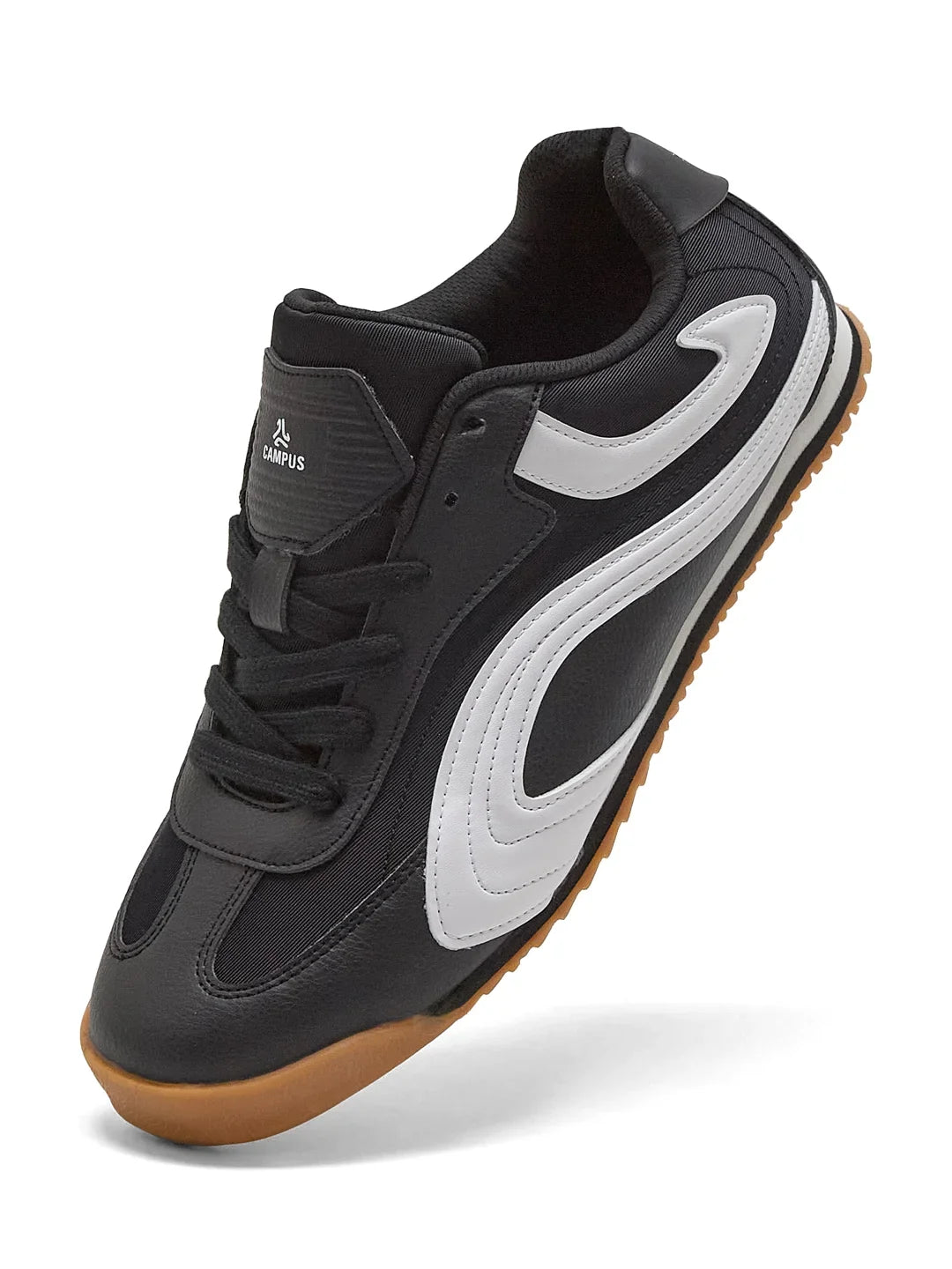 Campus RUSTLE Black Mens Sneakers