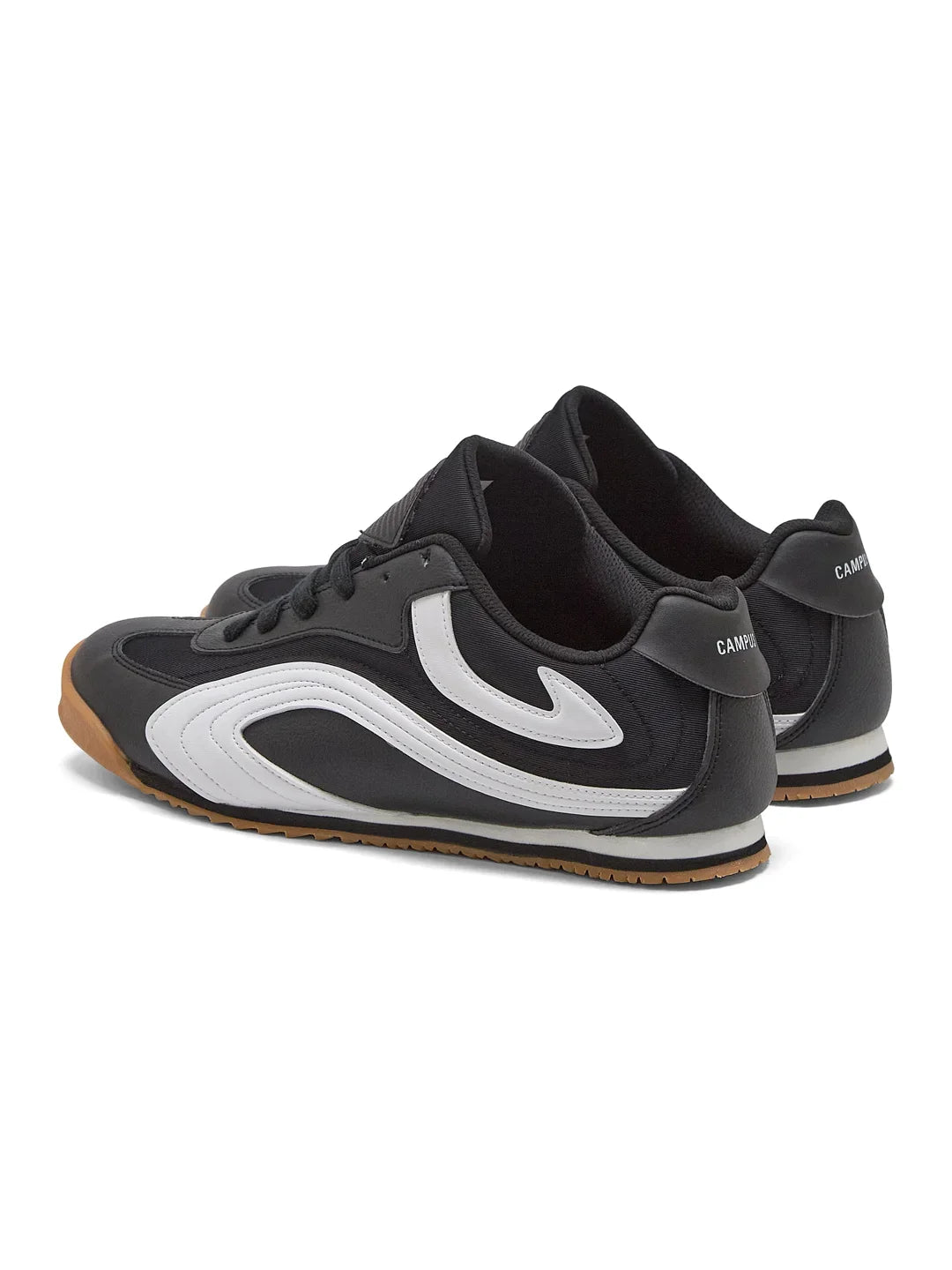 Campus RUSTLE Black Mens Sneakers