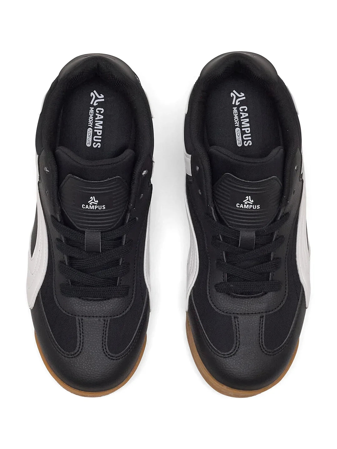 Campus RUSTLE Black Mens Sneakers
