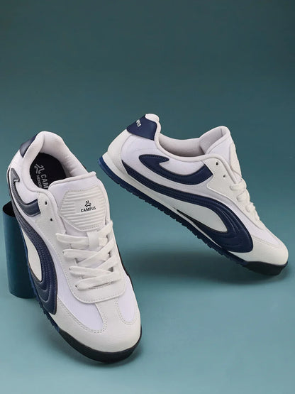 Campus RUSTLE White Mens Sneakers