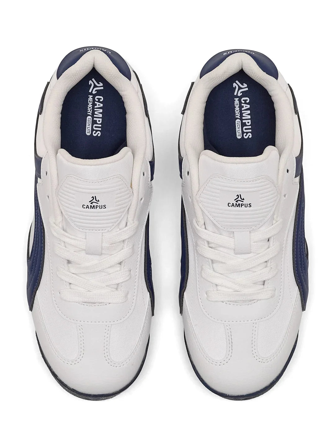 Campus RUSTLE White Mens Sneakers