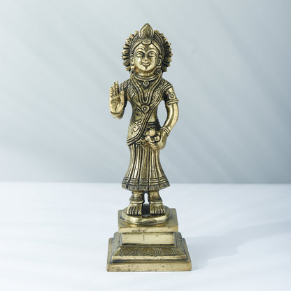 Samskara Home Radha Brass Idol 