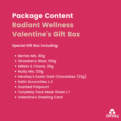 Omay Foods Radiant Wellness Vday Gift Box