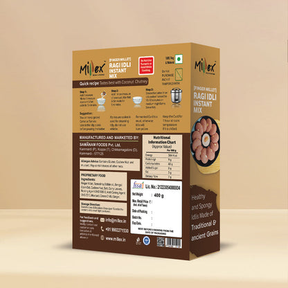Millex Ragi Idli Instant Mix - PUSHMYCART