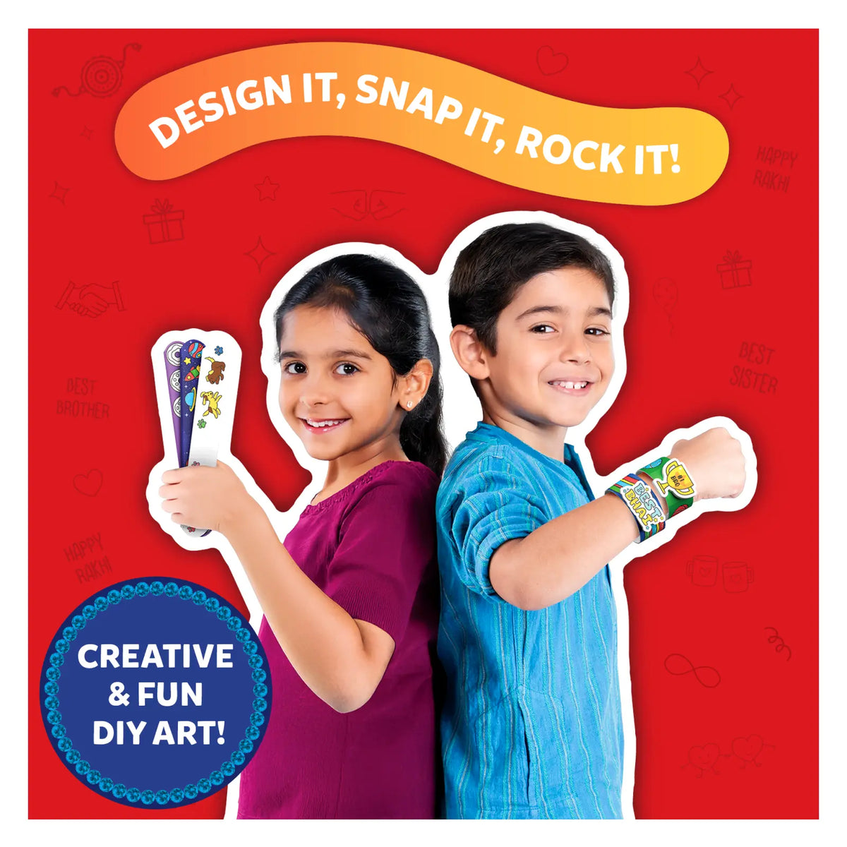 Skillmatics Snap Bandz Festive Gifting Bundle Ages 4 to 10