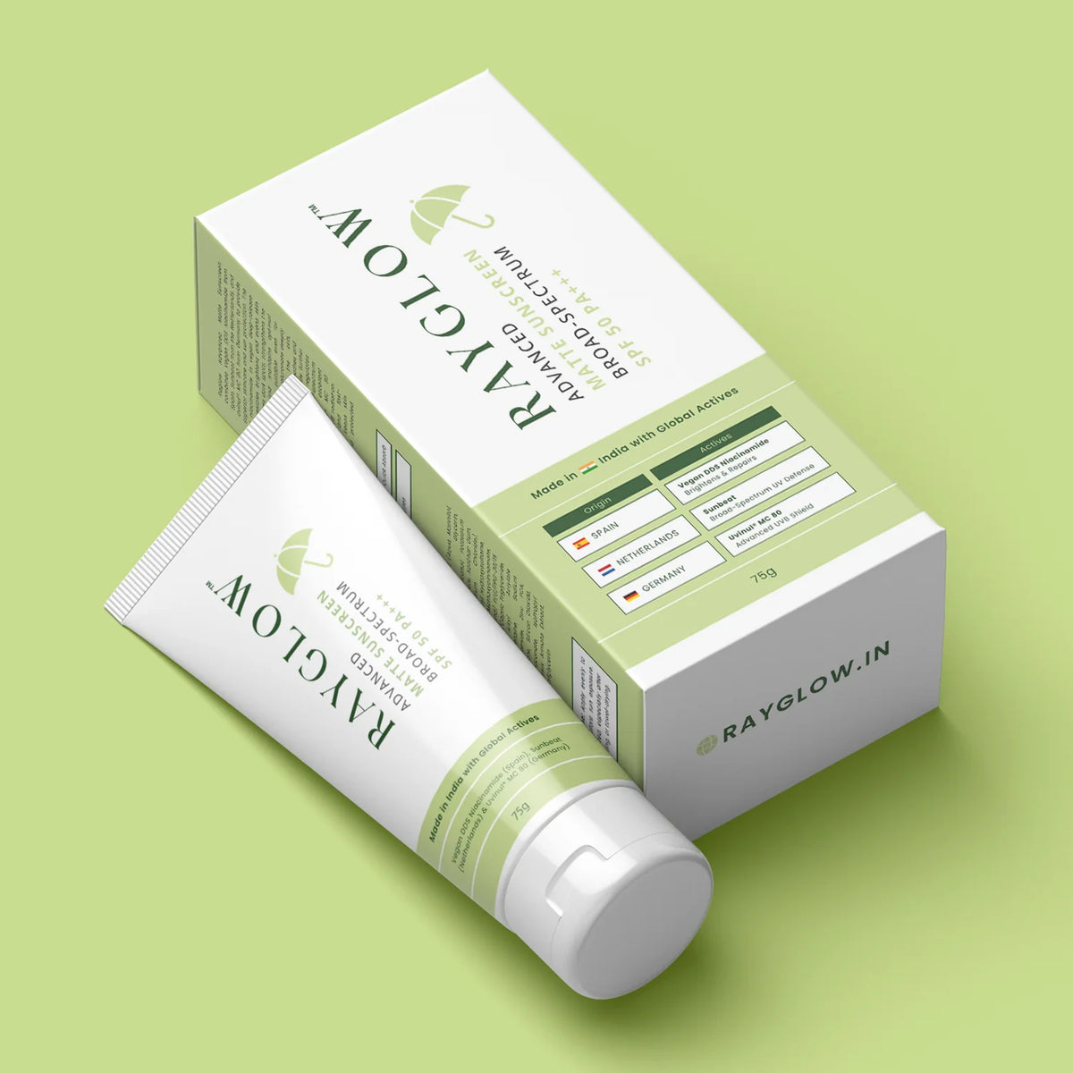 Rayglow Advanced Matte Sunscreen