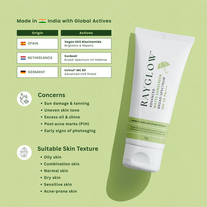 Sunscreen for all skin types