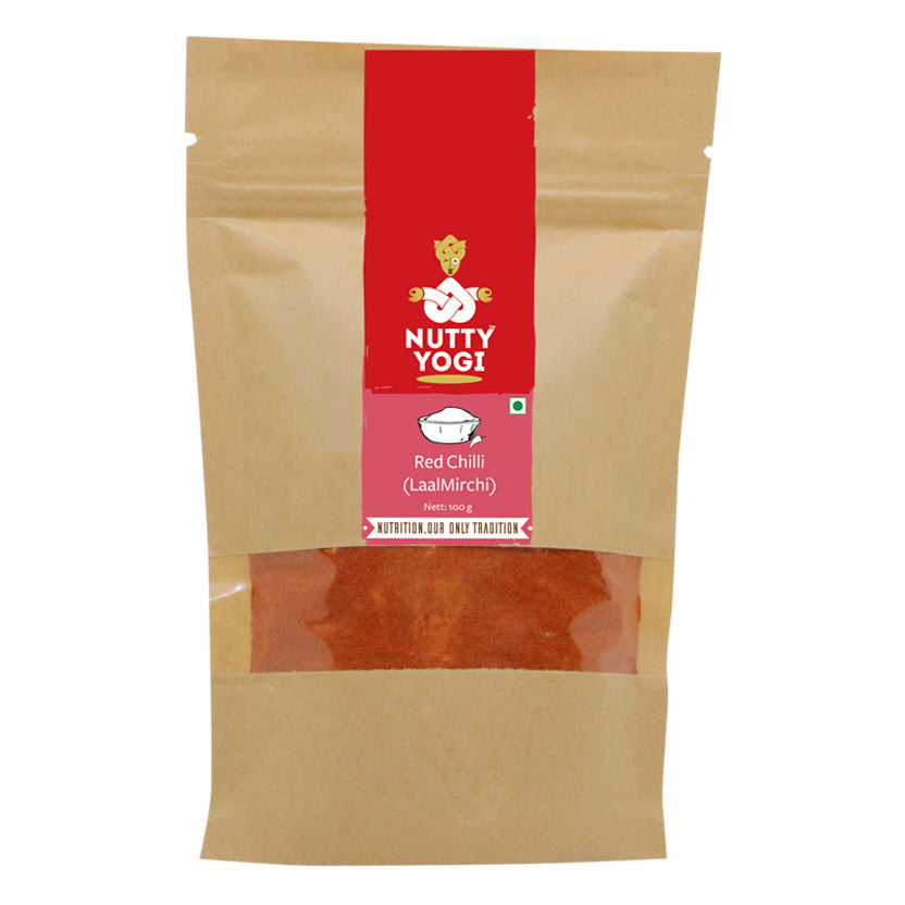 Nutty Yogi Organic Red Chilly Powder / Laal Mirch
