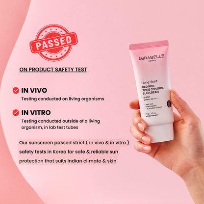 Mirabelle Korea Red Rice Sun Cream SPF 50 PA
