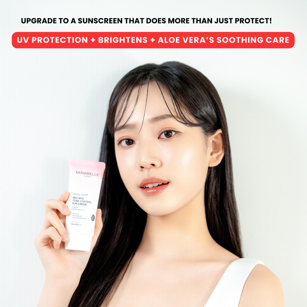 Mirabelle Korea Red Rice Sun Cream SPF 50 PA