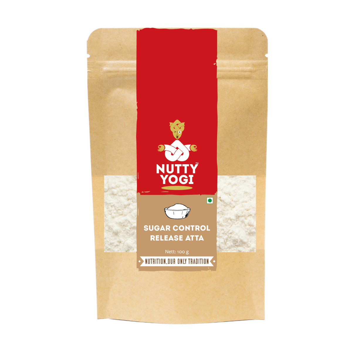 Nutty Yogi Low Sugar Atta Combo Diafit 4 Flours x 100g each