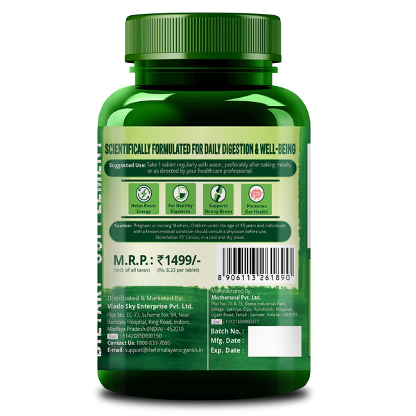 Himalayan Organics Multivitamin With Probiotics Vegetarian Tablets