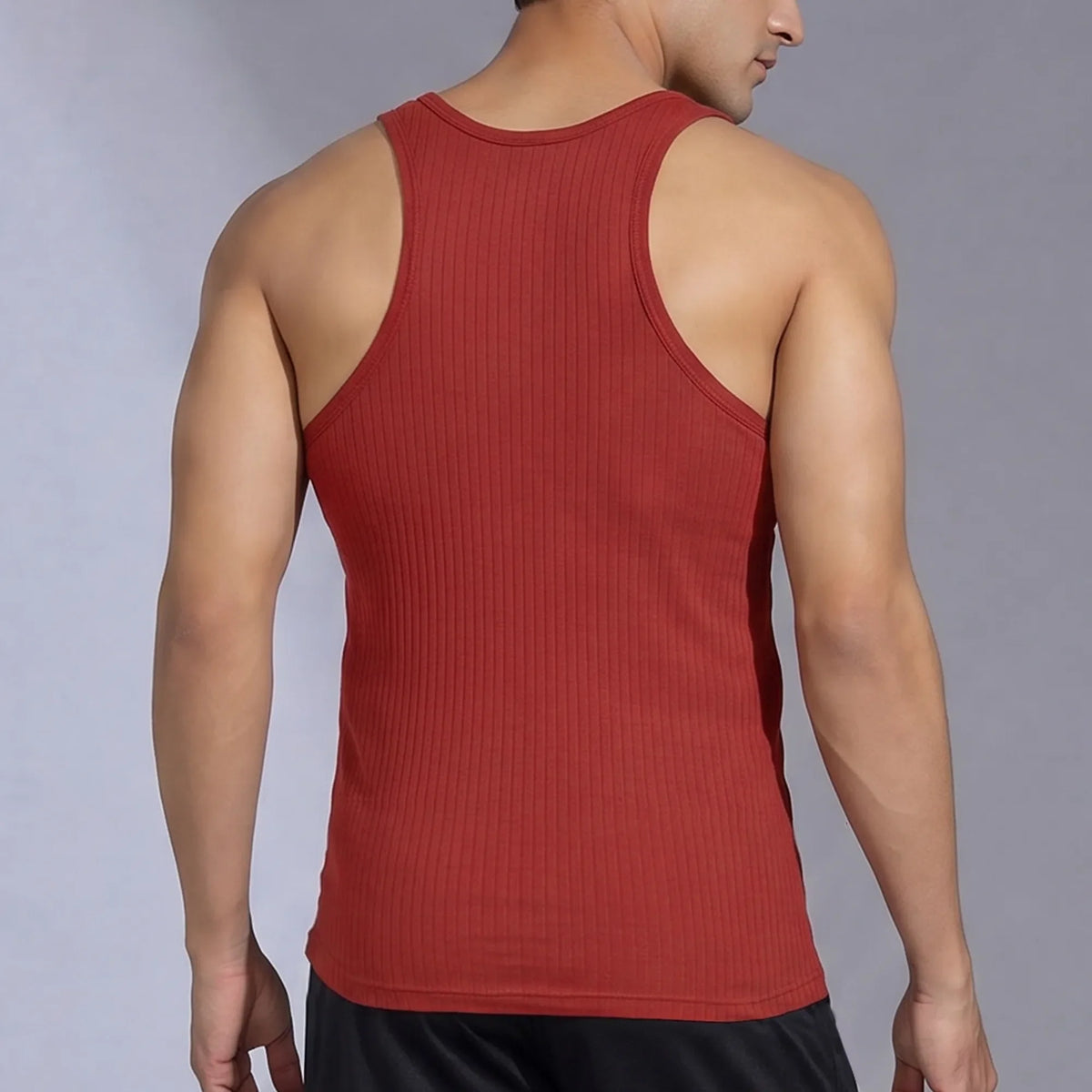 XYXX Nova Round Neck Racer Back Vest Rio Red - view 4