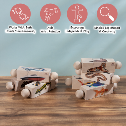 Ariro Toys Rotating Puzzle - Insects