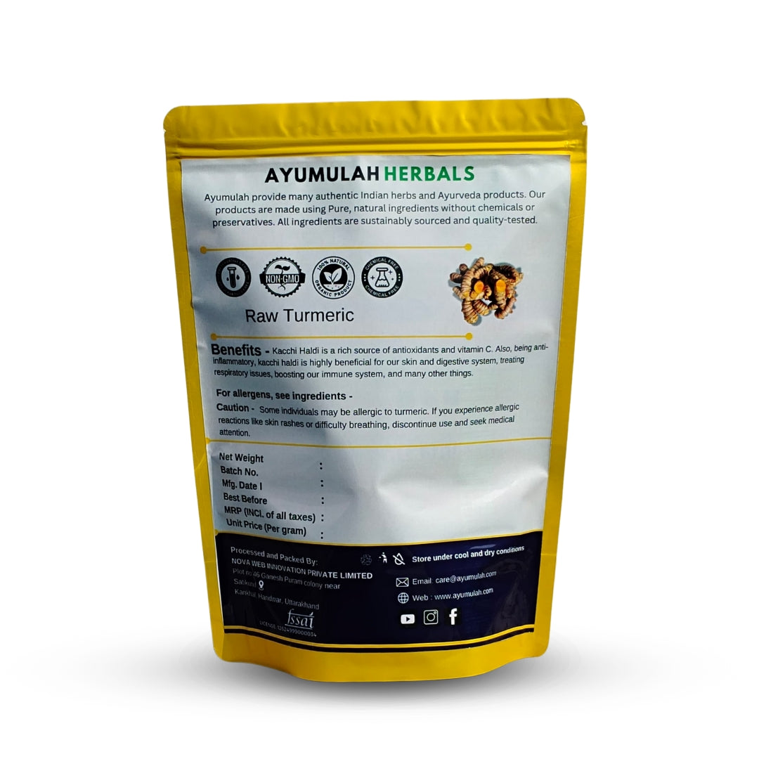 Ayumulya Raw Turmeric - PUSHMYCART