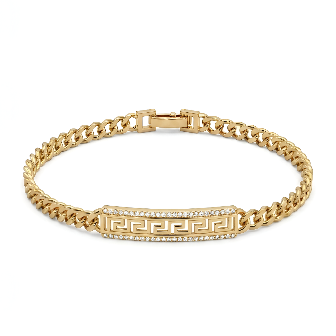 ZJOORY Royal Meander Rakhi Bracelet