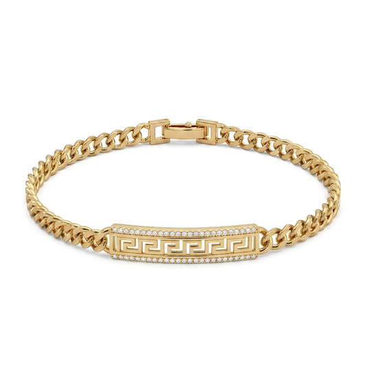 ZJOORY Royal Meander Rakhi Bracelet