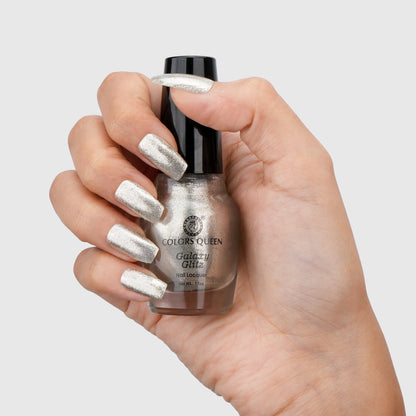 Colors Queen Galaxy Glitz Nail Paint | 17ml