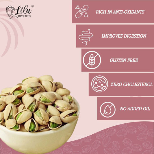 Lila Dry Fruits Salted Pistachios
