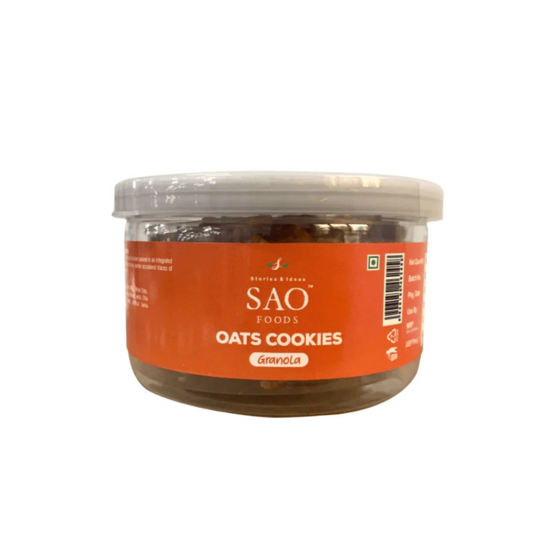 SAO Foods Oats Cookies Granola 100gm