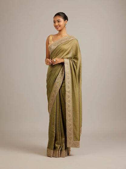 Mohey Emerald Elegance Saree - view 3