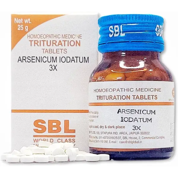 SBL Arsenicum Sulph Flavum Trituration Tablet 3X - PUSHMYCART