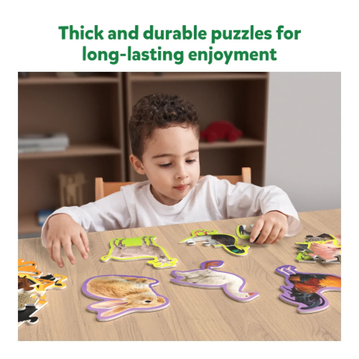 Skillmatics Step By Step Puzzle Animal Combo Ages 3 and Up
