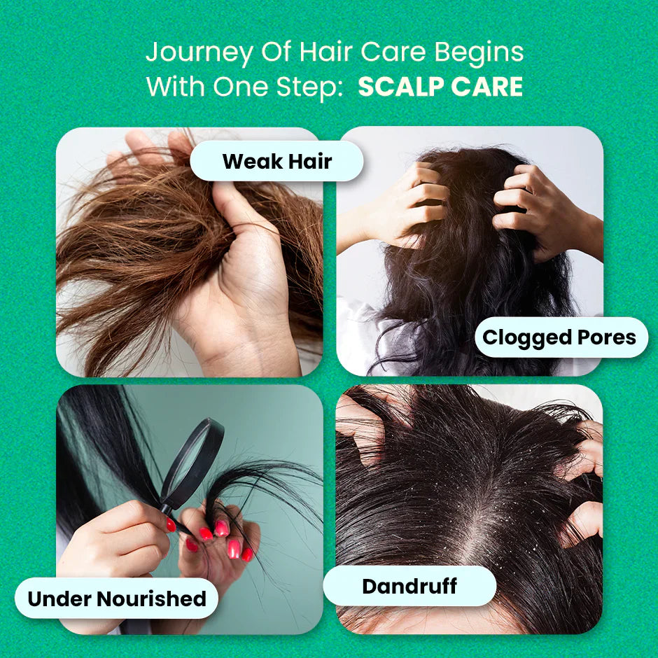 Thriveco Scalp Exfoliating Scrub and Scalp Vitalizing Serum for comprehensive scalp health and hair growth. - Image 3