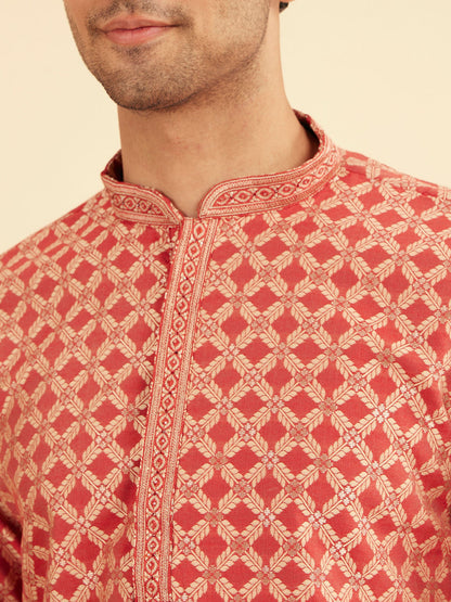 Manyavar Rustic Elegance Kurta Pajama - view 2