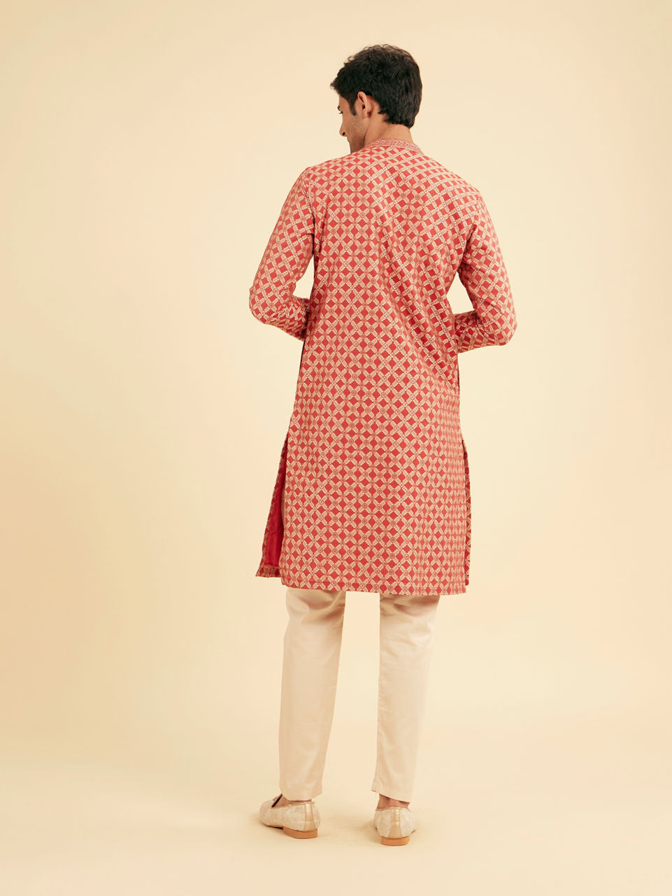 Manyavar Rustic Elegance Kurta Pajama - view 6