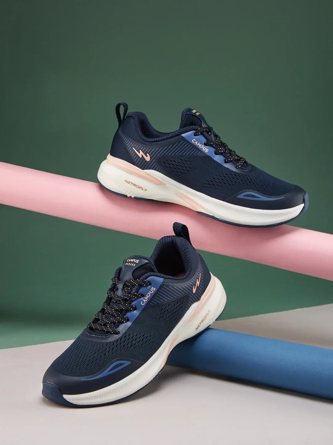 Campus SERA Navy Womens Running Shoes