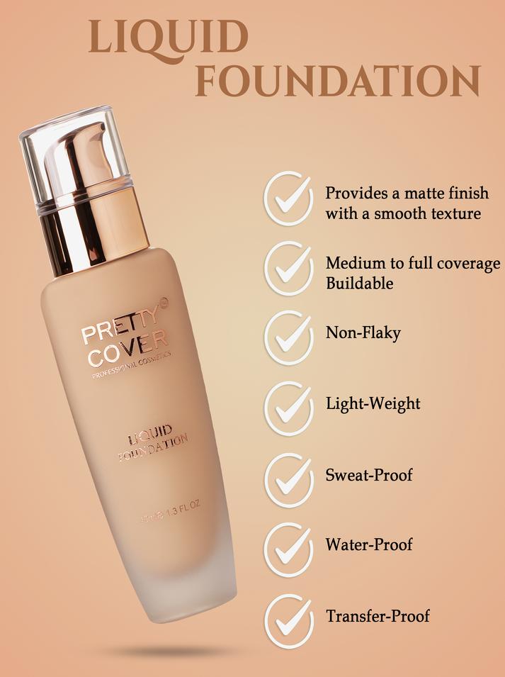 Pretty Cover Liquid Foundation