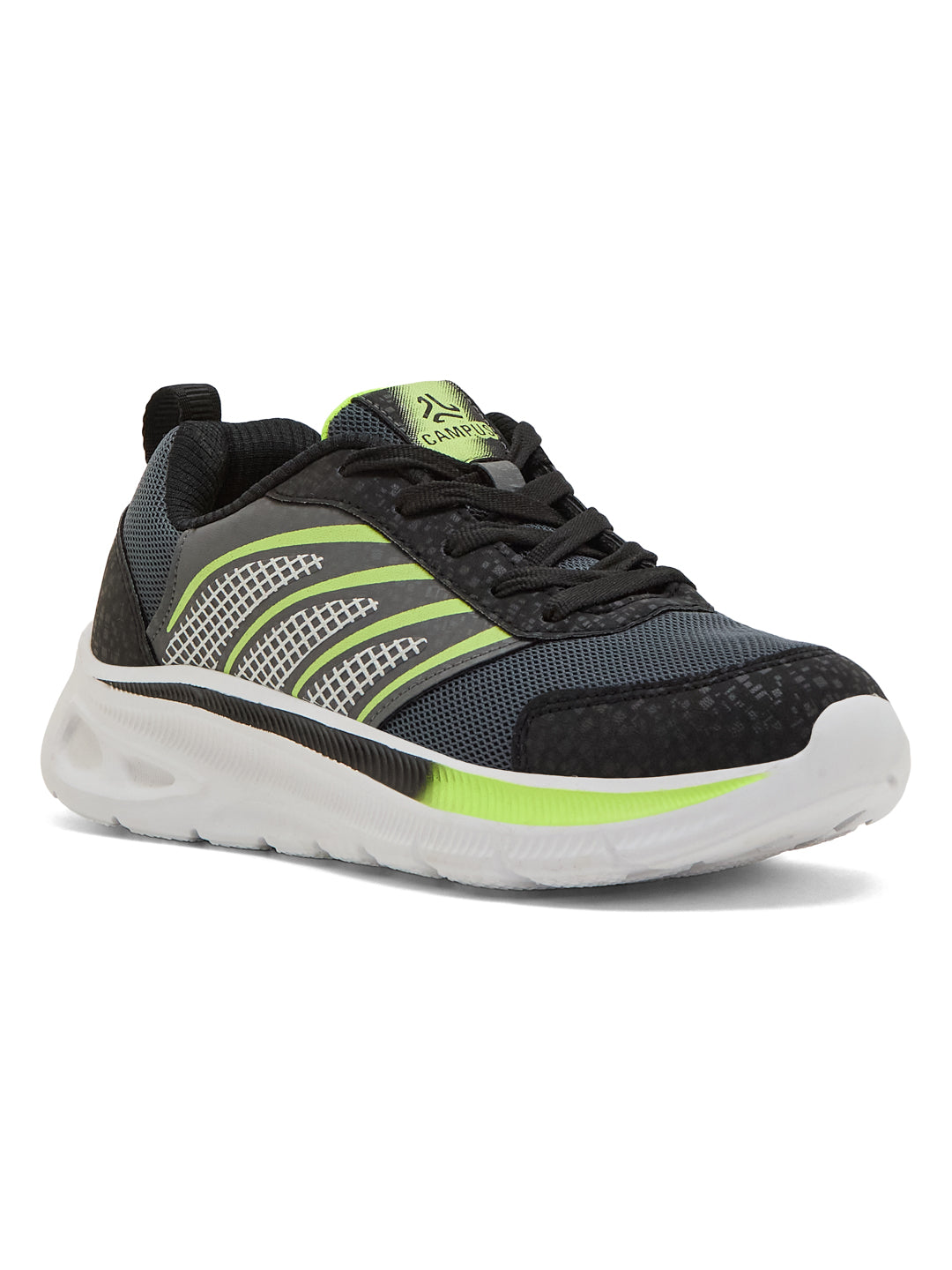 Campus SIDEBEAT CH Black Child Running Shoes