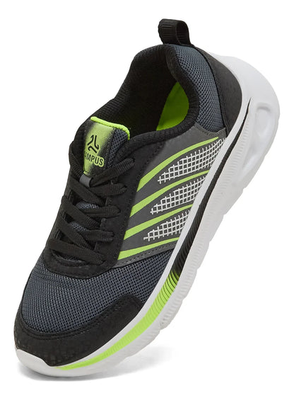 Campus SIDEBEAT CH Black Child Running Shoes