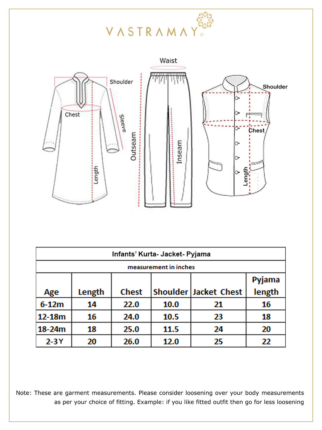 Vastramay SISHU Boy's Rose Gold Kurta Set With Grey Nehru Jacket Set - PUSHMYCART