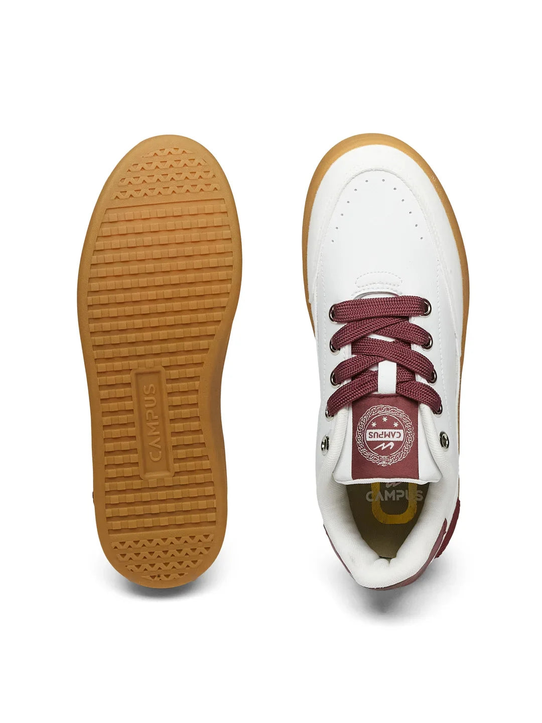 Campus SKILL White Womens Sneakers