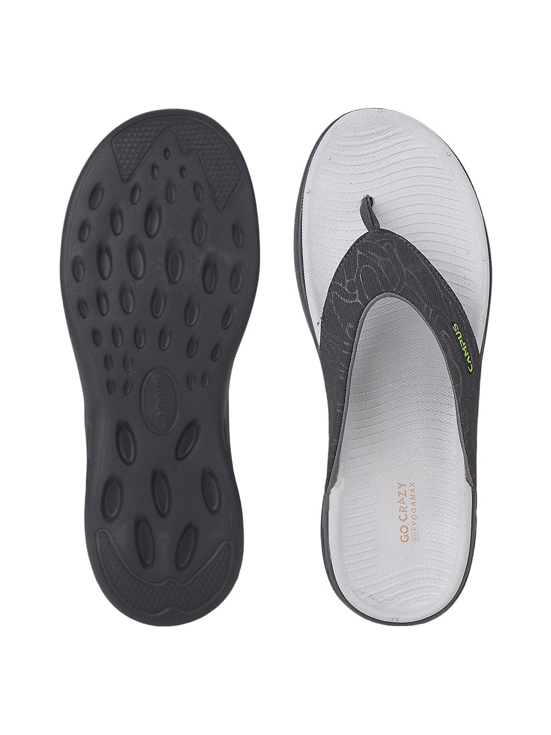 Campus SL 401 Grey Mens Flip Flops