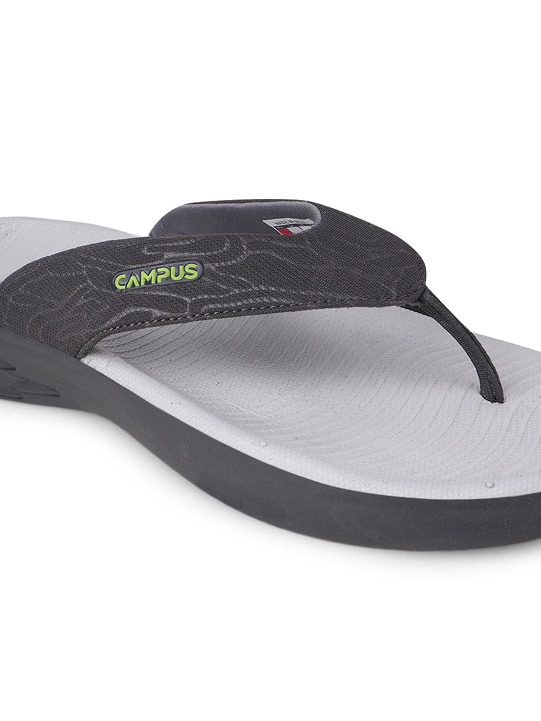 Campus SL 401 Grey Mens Flip Flops