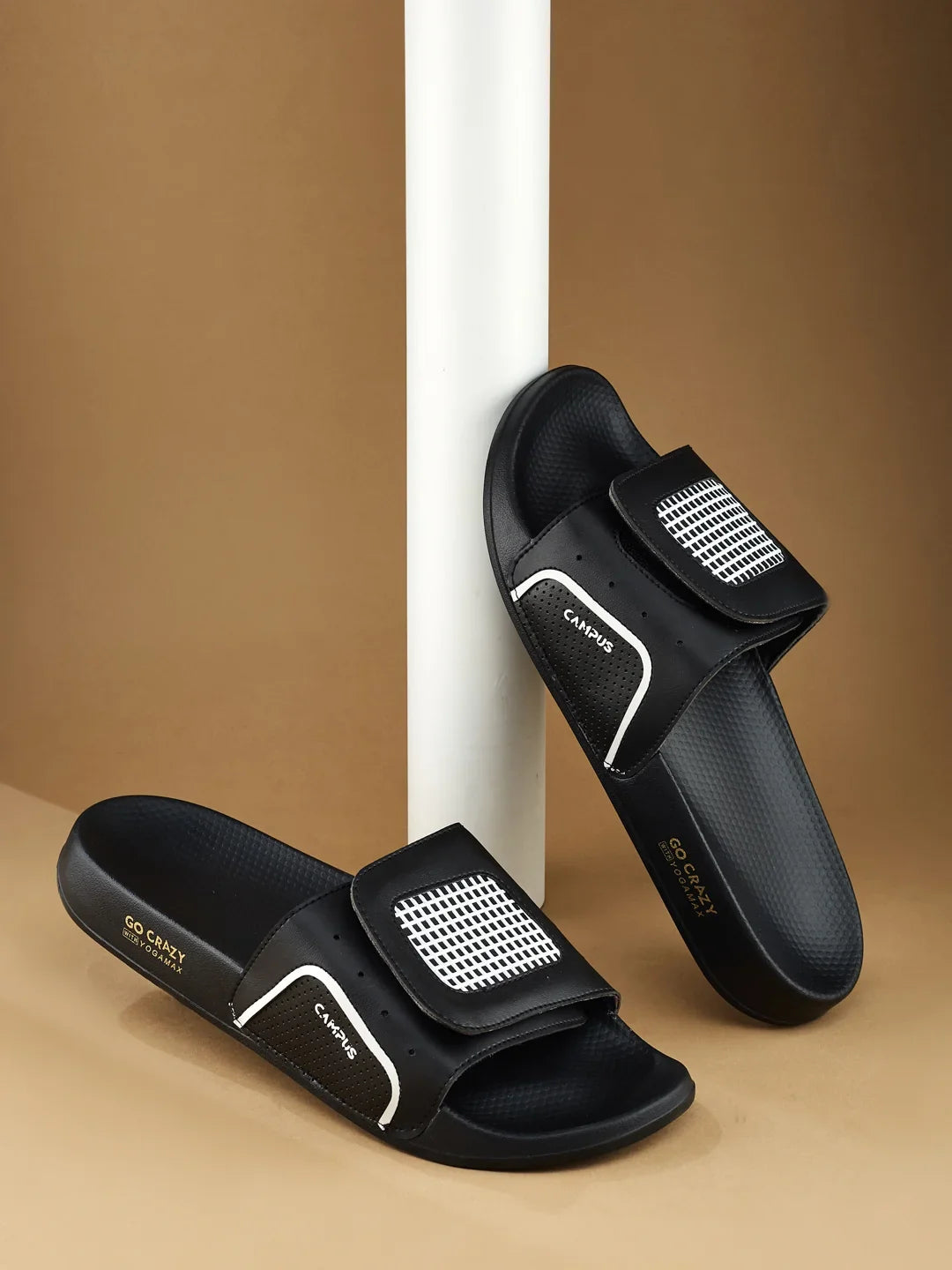 Campus SL 461 Black Mens Slides