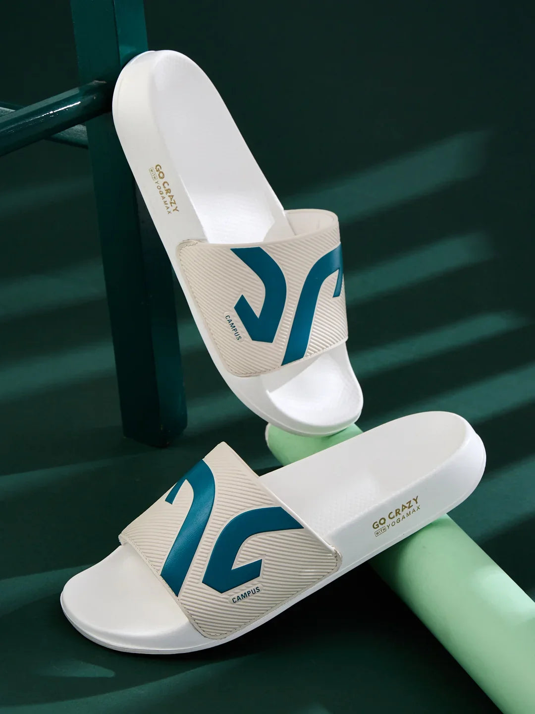 Campus SL 475 White Mens Slides