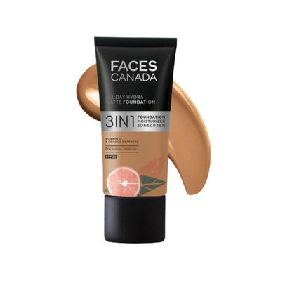 Faces Canada All Day Hydra Matte Foundation-Warm Sand 042 