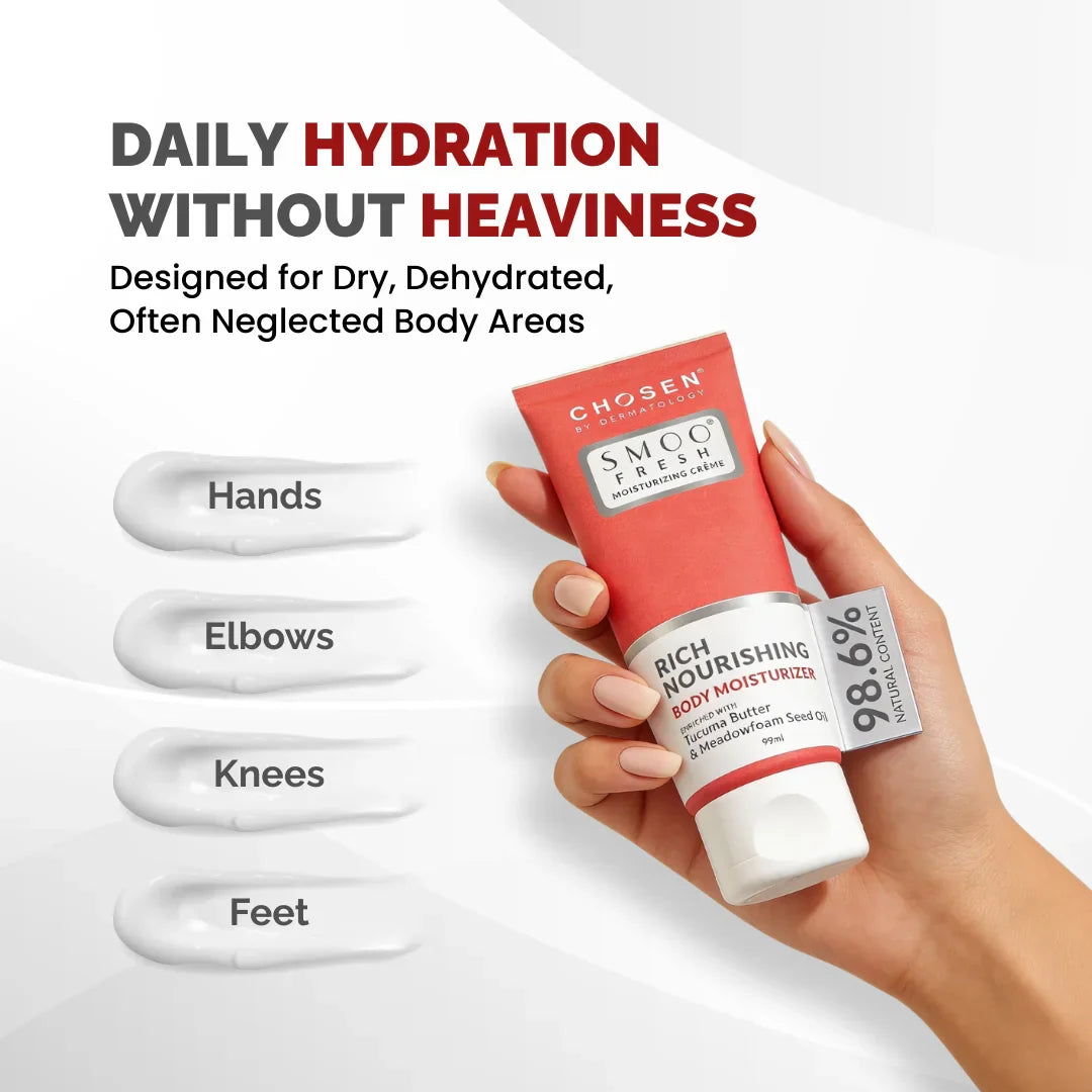 Chosen SMOO Fresh Moisturizing Crème, luxurious plant-based body cream for smooth, fresh, cared-for skin. - Image 2