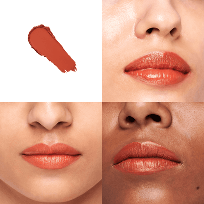 LoveChild Sour|casm| Luxe|Matte Lipstick Rustic Orange | Velvet Matte Finish