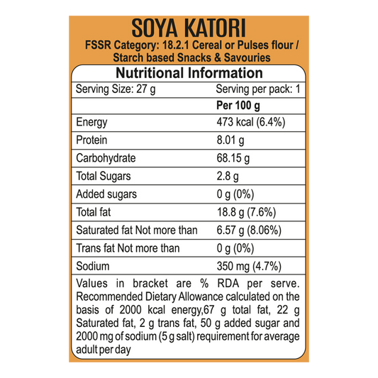Patanjali Soyavita Soya Katori|60g - PUSHMYCART