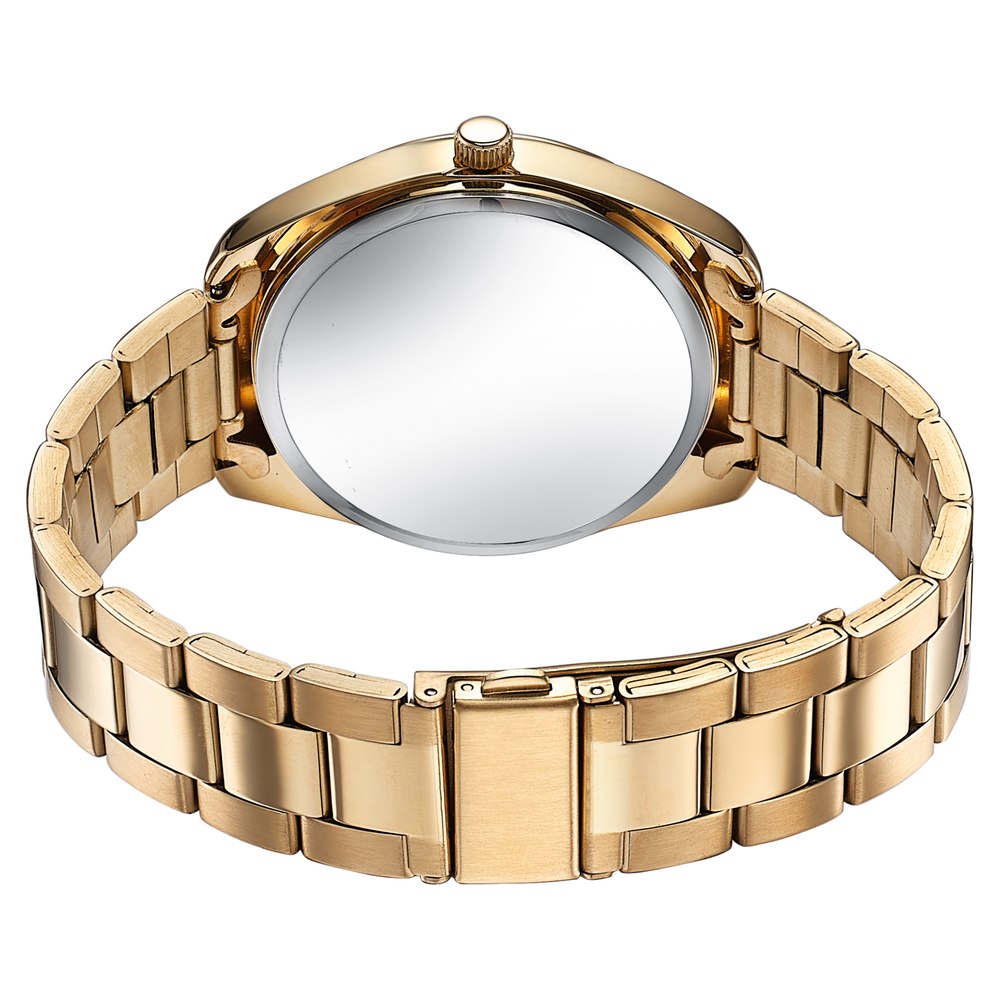 Sonata Poze Quartz Analog Two Toned Dial Golden Colour Stainless Steel Strap Watch For Men Style SP70066YM01W image 7